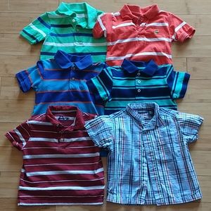 3t Short Sleeve Formal Button Shirts